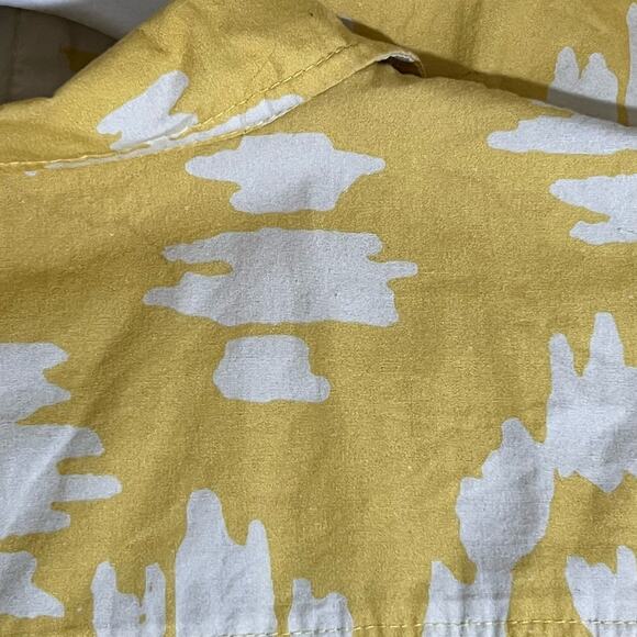 Vintage Y2K Lost Enterprises Short Sleeve Button Down Shirt Yellow Mens Size XL - Picture 10 of 11